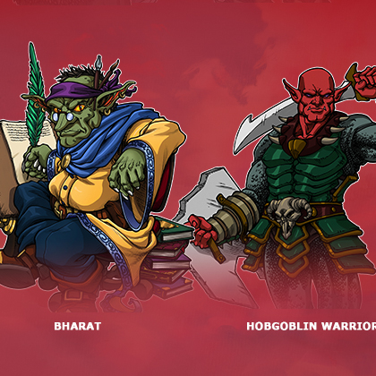 Arte de Personagens - Reverie Knights Tactics